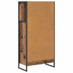 Casa si Gradina - Mobilier - Biblioteci si rafturi - Biblioteci - Dulap pentru carti Lemn Vechi 80 x 30 x 155 cm Lemn compozit - Infinity.ro