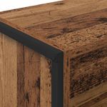 Casa si Gradina - Mobilier - Biblioteci si rafturi - Biblioteci - Dulap pentru carti Lemn Vechi 80 x 30 x 155 cm Lemn compozit - Infinity.ro