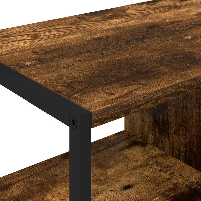 Casa si Gradina - Mobilier - Comode si corpuri - Comode - Dulap lateral Stejar fumuriu 96.5 x 30 x 75 cm Lemn compozit - Infinity.ro