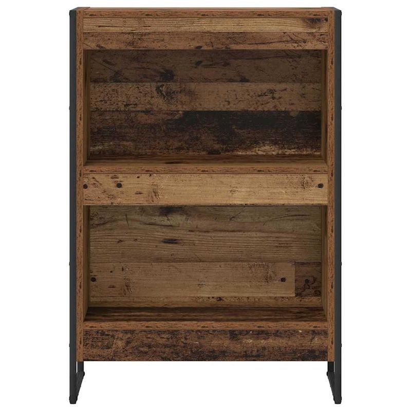 Casa si Gradina - Mobilier - Biblioteci si rafturi - Biblioteci - Dulap pentru carti Lemn Vechi 80 x 30 x 155 cm Lemn compozit - Infinity.ro