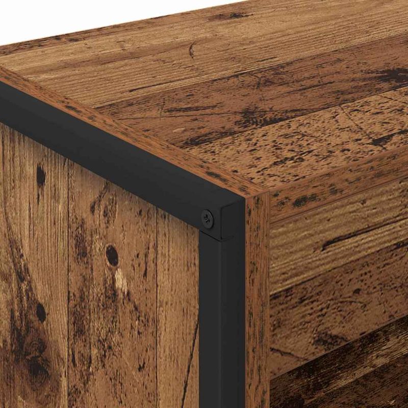 Casa si Gradina - Mobilier - Biblioteci si rafturi - Biblioteci - Dulap pentru carti Lemn Vechi 80 x 30 x 155 cm Lemn compozit - Infinity.ro