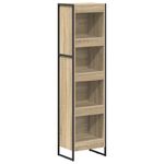 Casa si Gradina - Mobilier - Biblioteci si rafturi - Biblioteci - Dulap pentru carti Sonoma 80 x 30 x 155 cm Lemn compozit - Infinity.ro