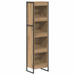 Casa si Gradina - Mobilier - Biblioteci si rafturi - Biblioteci - Dulap pentru carti Stejar artizanal 80 x 30 x 155 cm - Infinity.ro