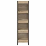 Casa si Gradina - Mobilier - Biblioteci si rafturi - Biblioteci - Dulap pentru carti Sonoma 80 x 30 x 155 cm Lemn compozit - Infinity.ro