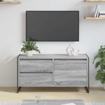 Casa si Gradina - Mobilier - Comode si corpuri - Comode - Cabinet TV Gri Sonoma 100 x 36 x 49.5 cm Lemn compozit - Infinity.ro