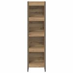 Casa si Gradina - Mobilier - Biblioteci si rafturi - Biblioteci - Dulap pentru carti Stejar artizanal 80 x 30 x 155 cm - Infinity.ro