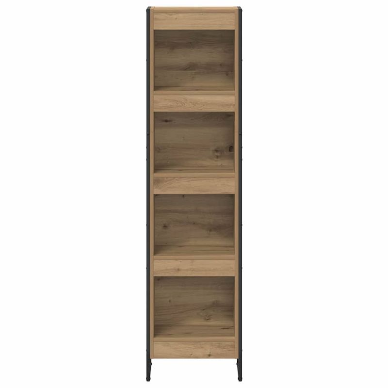 Casa si Gradina - Mobilier - Biblioteci si rafturi - Biblioteci - Dulap pentru carti Stejar artizanal 80 x 30 x 155 cm - Infinity.ro