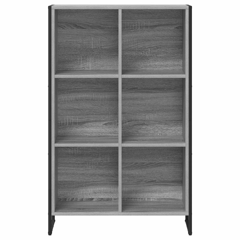 Casa si Gradina - Mobilier - Biblioteci si rafturi - Biblioteci - Dulap pentru carti Gri Sonoma 99.5 x 30 x 108.5 cm - Infinity.ro