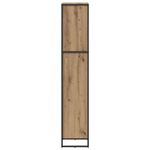 Casa si Gradina - Mobilier - Biblioteci si rafturi - Biblioteci - Dulap pentru carti Stejar artizanal 80 x 30 x 155 cm - Infinity.ro