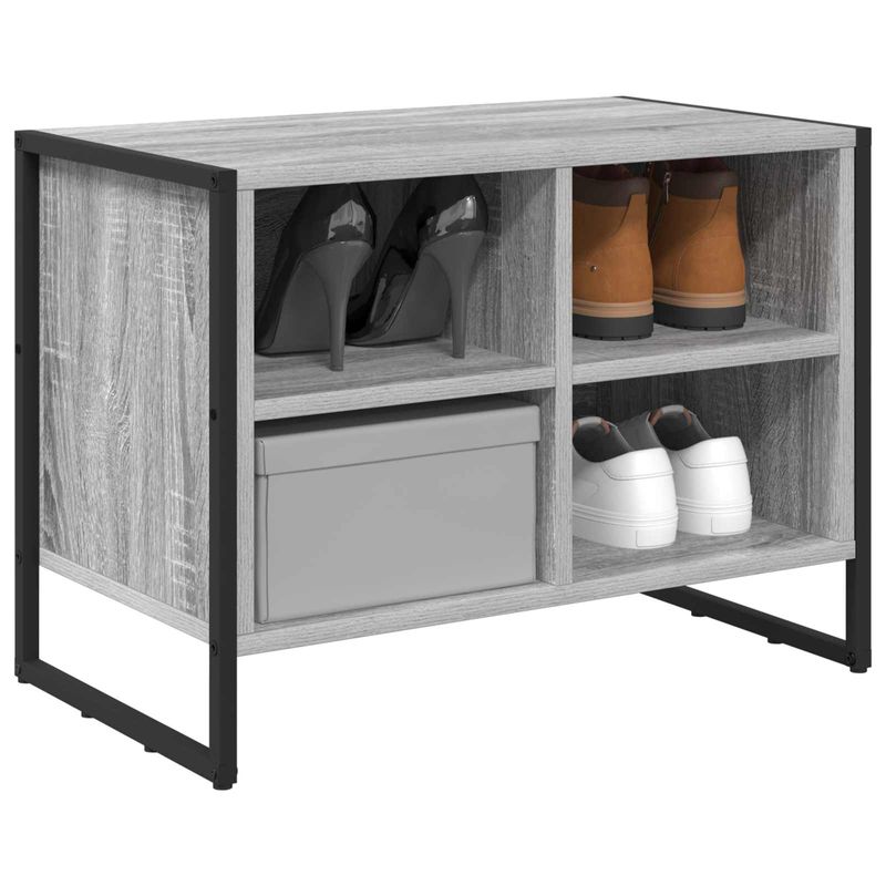 Casa si Gradina - Mobilier - Organizare si depozitare - Organizator incaltaminte - Dulap pentru pantofi Gri Sonoma 60 x 35 x 44 cm Lemn compozit - Infinity.ro
