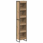 Casa si Gradina - Mobilier - Biblioteci si rafturi - Biblioteci - Dulap pentru carti Stejar artizanal 80 x 30 x 155 cm - Infinity.ro
