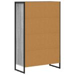Casa si Gradina - Mobilier - Biblioteci si rafturi - Biblioteci - Dulap pentru carti Gri Sonoma 99.5 x 30 x 108.5 cm - Infinity.ro