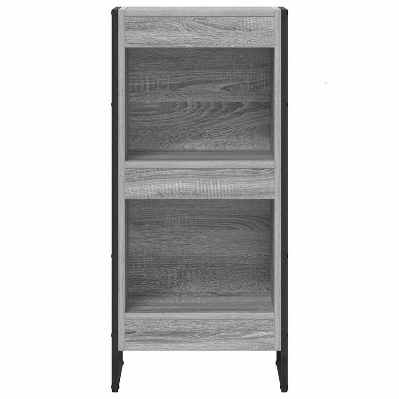 Casa si Gradina - Mobilier - Biblioteci si rafturi - Biblioteci - Dulap pentru carti Gri Sonoma 80 x 30 x 155 cm Lemn compozit - Infinity.ro