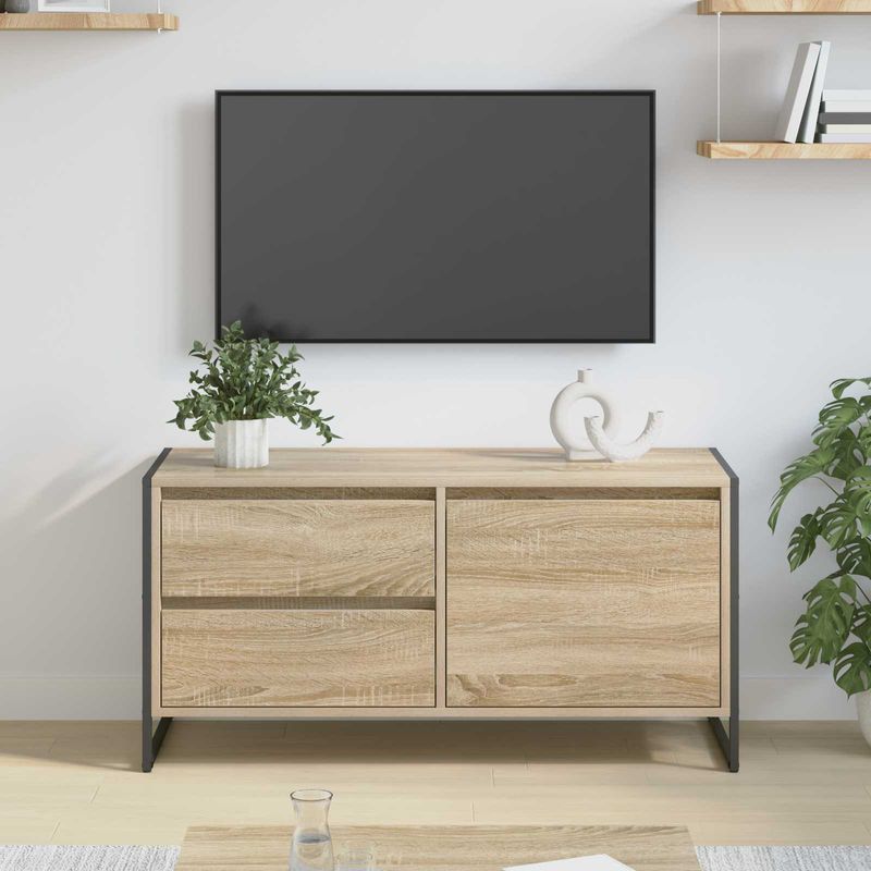 Casa si Gradina - Mobilier - Comode si corpuri - Comode - Cabinet TV cu sertar Sonoma 100 x 36 x 49.5 cm Lemn compozit - Infinity.ro