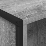 Casa si Gradina - Mobilier - Biblioteci si rafturi - Biblioteci - Dulap pentru carti Gri Sonoma 99.5 x 30 x 108.5 cm - Infinity.ro