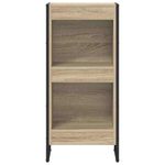 Casa si Gradina - Mobilier - Biblioteci si rafturi - Biblioteci - Dulap pentru carti Sonoma 80 x 30 x 155 cm Lemn compozit - Infinity.ro