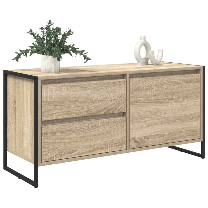 Casa si Gradina - Mobilier - Comode si corpuri - Comode - Cabinet TV cu sertar Sonoma 100 x 36 x 49.5 cm Lemn compozit - Infinity.ro