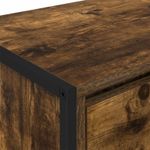 Casa si Gradina - Mobilier - Comode si corpuri - Comode - Cabinet TV Stejar fumuriu 100 x 36 x 49,5 cm Lemn compozit - Infinity.ro