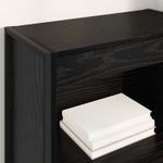 Casa si Gradina - Mobilier - Biblioteci si rafturi - Biblioteci - Dulap pentru carti Stejar Negru 80 x 30 x 155 cm Lemn compozit - Infinity.ro