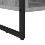 Casa si Gradina - Mobilier - Biblioteci si rafturi - Biblioteci - Dulap pentru carti Gri Sonoma 99.5 x 30 x 108.5 cm - Infinity.ro