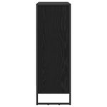 Casa si Gradina - Mobilier - Biblioteci si rafturi - Biblioteci - Dulap pentru carti Stejar Negru 80 x 30 x 155 cm Lemn compozit - Infinity.ro