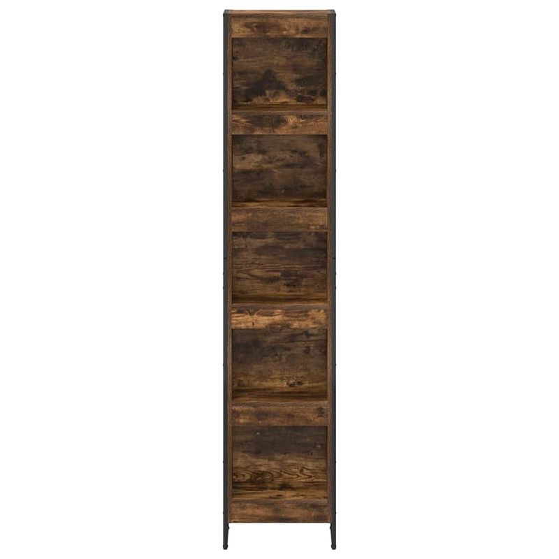 Casa si Gradina - Mobilier - Biblioteci si rafturi - Biblioteci - Dulap pentru carti Stejar fumuriu 80 x 30 x 155 cm - Infinity.ro