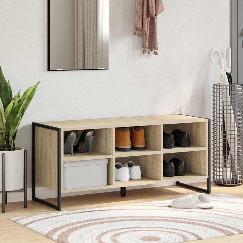 Casa si Gradina - Mobilier - Organizare si depozitare - Organizator incaltaminte - Dulap pentru pantofi Sonoma 60 x 35 x 44 cm Lemn compozit - Infinity.ro