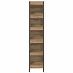 Casa si Gradina - Mobilier - Biblioteci si rafturi - Biblioteci - Dulap pentru carti Stejar artizanal 80 x 30 x 155 cm - Infinity.ro