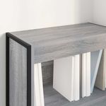 Casa si Gradina - Mobilier - Biblioteci si rafturi - Biblioteci - Dulap pentru carti Gri Sonoma 80 x 30 x 155 cm Lemn compozit - Infinity.ro