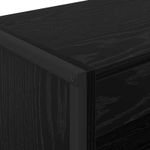 Casa si Gradina - Mobilier - Biblioteci si rafturi - Biblioteci - Dulap pentru carti Stejar Negru 80 x 30 x 155 cm Lemn compozit - Infinity.ro