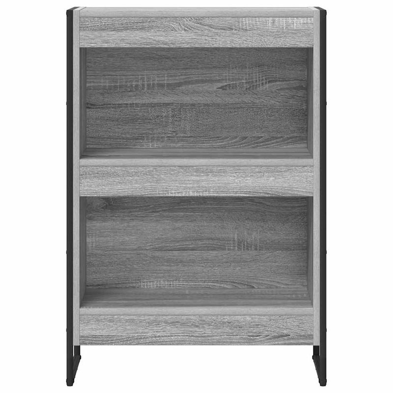 Casa si Gradina - Mobilier - Biblioteci si rafturi - Biblioteci - Dulap pentru carti Gri Sonoma 80 x 30 x 155 cm Lemn compozit - Infinity.ro