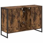 Casa si Gradina - Mobilier - Mobilier baie - Corpuri baie - Dulap de Baie Stejar fumuriu 90 x 30 x 60 cm Lemn compozit - Infinity.ro