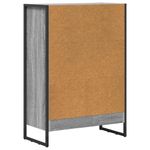 Casa si Gradina - Mobilier - Biblioteci si rafturi - Biblioteci - Dulap pentru carti Gri Sonoma 80 x 30 x 155 cm Lemn compozit - Infinity.ro
