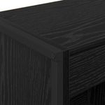 Casa si Gradina - Mobilier - Biblioteci si rafturi - Biblioteci - Dulap pentru carti Stejar Negru 80 x 30 x 155 cm Lemn compozit - Infinity.ro