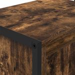 Casa si Gradina - Mobilier - Mobilier baie - Corpuri baie - Dulap de Baie Stejar fumuriu 90 x 30 x 60 cm Lemn compozit - Infinity.ro