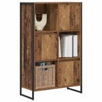 Casa si Gradina - Mobilier - Biblioteci si rafturi - Biblioteci - Dulap pentru carti Lemn Vechi 68 x 30 x 108.5 cm Lemn compozit - Infinity.ro