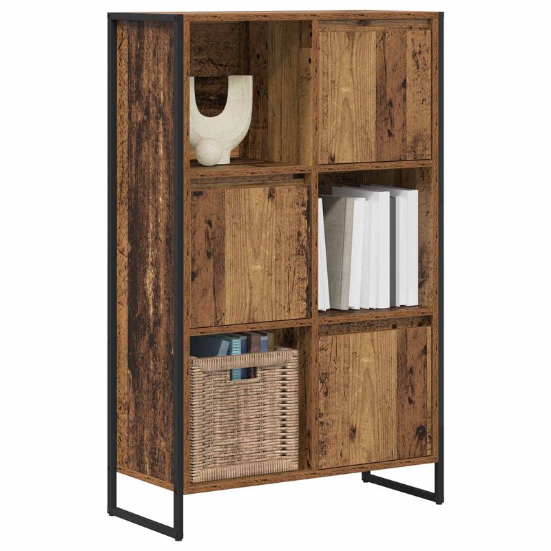 Casa si Gradina - Mobilier - Biblioteci si rafturi - Biblioteci - Dulap pentru carti Lemn Vechi 68 x 30 x 108.5 cm Lemn compozit - Infinity.ro