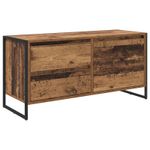 Casa si Gradina - Mobilier - Comode si corpuri - Comode - Cabinet TV Lemn Vechi 100 x 36 x 49.5 cm Lemn compozit - Infinity.ro