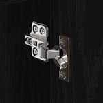 Casa si Gradina - Mobilier - Mobilier baie - Corpuri baie - Dulap de Baie cu usa Stejar Negru 60 x 30 x 60 cm Lemn compozit - Infinity.ro