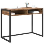 Casa si Gradina - Mobilier - Mese si birouri - Birouri - Birou cu depozitare Lemn Vechi 100 x 50 x 75 cm Lemn compozit - Infinity.ro