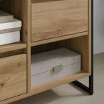 Casa si Gradina - Mobilier - Comode si corpuri - Comode - Cabinet TV Stejar artizanal 100 x 36 x 49,5 cm Lemn compozit - Infinity.ro