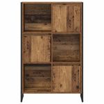 Casa si Gradina - Mobilier - Biblioteci si rafturi - Biblioteci - Dulap pentru carti Lemn Vechi 68 x 30 x 108.5 cm Lemn compozit - Infinity.ro