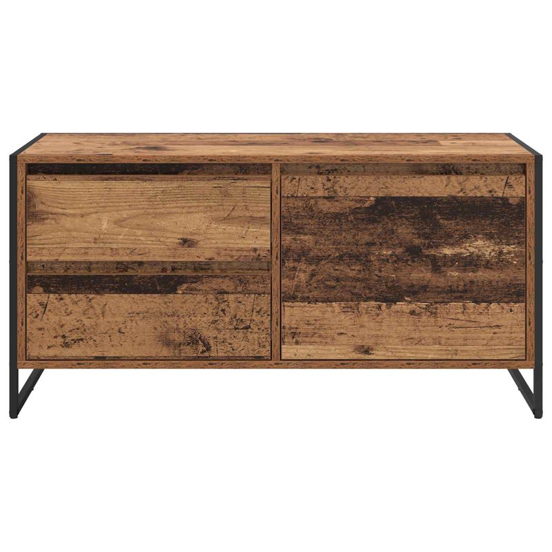 Casa si Gradina - Mobilier - Comode si corpuri - Comode - Cabinet TV Lemn Vechi 100 x 36 x 49.5 cm Lemn compozit - Infinity.ro