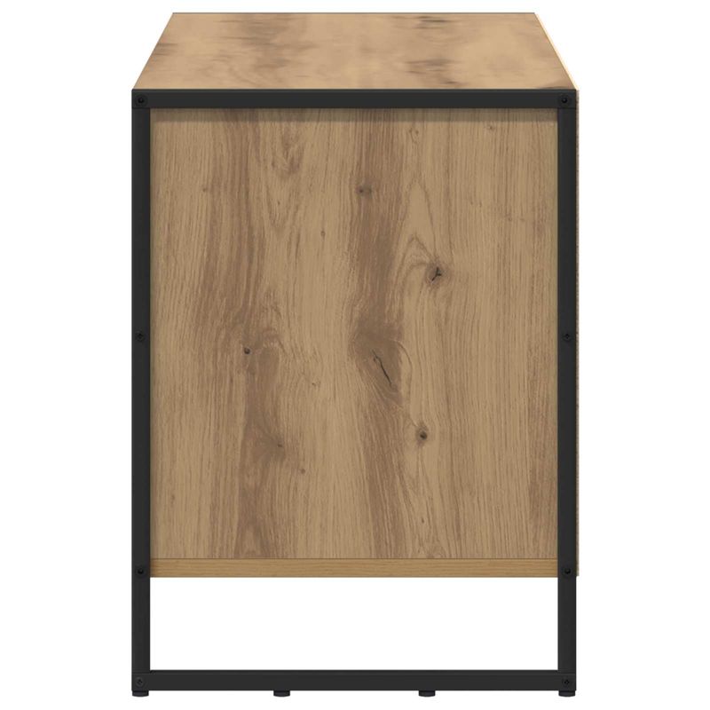 Casa si Gradina - Mobilier - Comode si corpuri - Comode - Cabinet TV Stejar artizanal 100 x 36 x 49,5 cm Lemn compozit - Infinity.ro