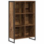 Casa si Gradina - Mobilier - Biblioteci si rafturi - Biblioteci - Dulap pentru carti Lemn Vechi 99.5 x 30 x 108.5 cm - Infinity.ro