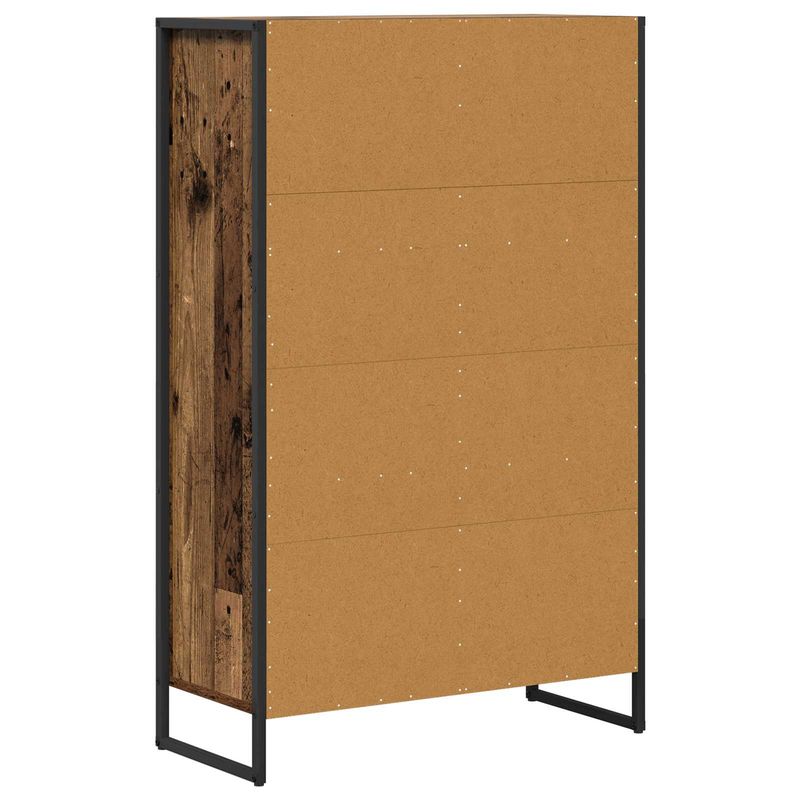 Casa si Gradina - Mobilier - Biblioteci si rafturi - Biblioteci - Dulap pentru carti Lemn Vechi 68 x 30 x 108.5 cm Lemn compozit - Infinity.ro