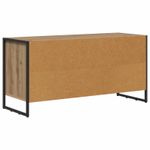 Casa si Gradina - Mobilier - Comode si corpuri - Comode - Cabinet TV Stejar artizanal 100 x 36 x 49,5 cm Lemn compozit - Infinity.ro