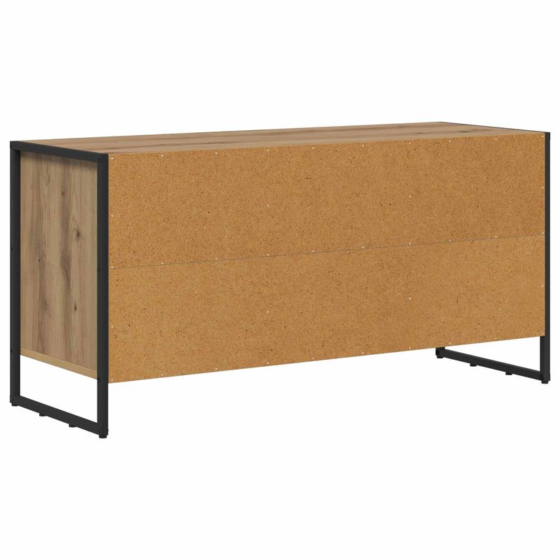 Casa si Gradina - Mobilier - Comode si corpuri - Comode - Cabinet TV Stejar artizanal 100 x 36 x 49,5 cm Lemn compozit - Infinity.ro