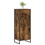 Casa si Gradina - Mobilier - Mobilier baie - Corpuri baie - Dulap de Baie Stejar fumuriu 40 x 30 x 100 cm Lemn compozit - Infinity.ro