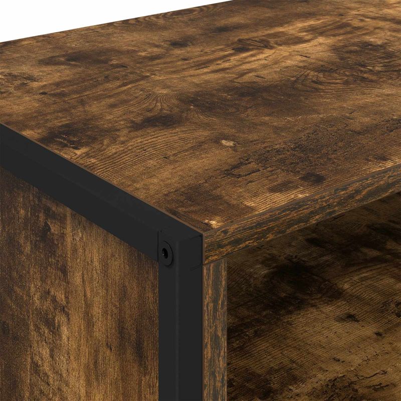 Casa si Gradina - Mobilier - Comode si corpuri - Comode - Cabinet TV Stejar fumuriu 100 x 36.5 x 30.5 cm Lemn compozit - Infinity.ro